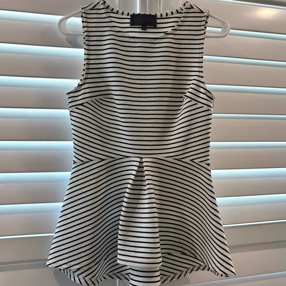 Anthropologie Sunday in Brooklyn Peplum Top